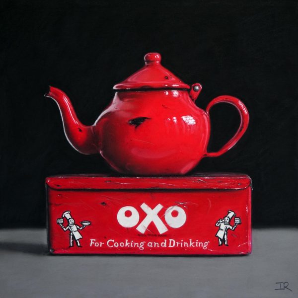 Red Teapot, Red Tins